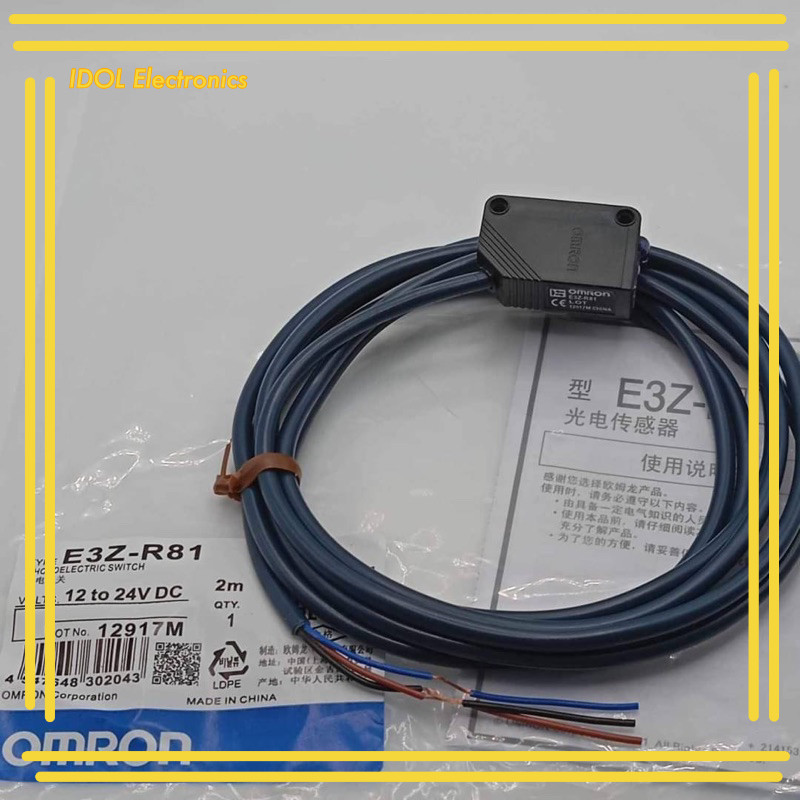 ราคาถูก! แถมแผ่นสะท้อน E3Z-R81 Photoelectric Sensor เซ็นเซอร์จับวัตถุ 3 ...