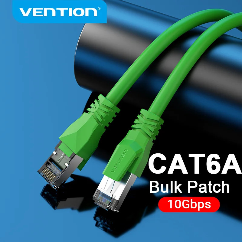 Vention Cat6A Bulk Ethernet Cable 10Gbps SFTP Cat 6A Patch Cord สําหรับ ...