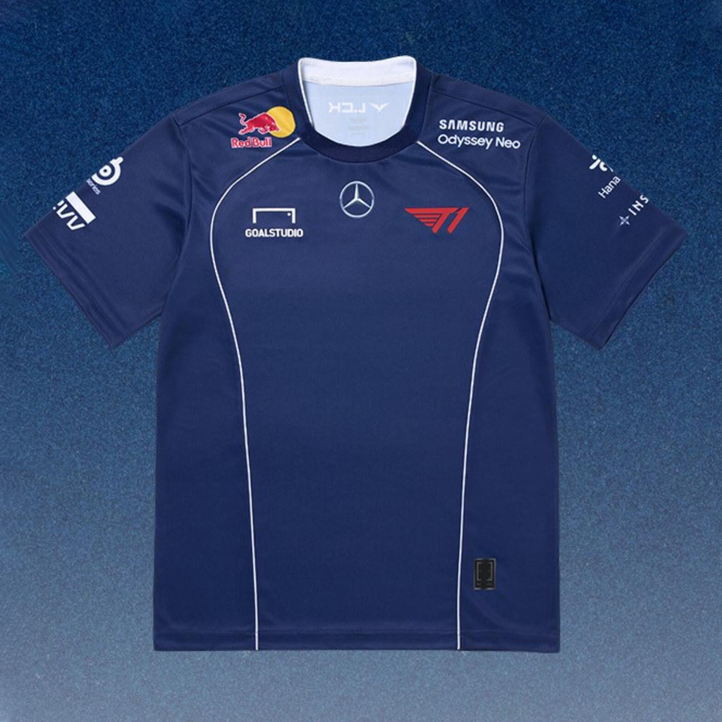 2024 T1 MSI Uniform Jersey FAKER KERIA Custom Esport ID เสื ้ อยืดผู ้