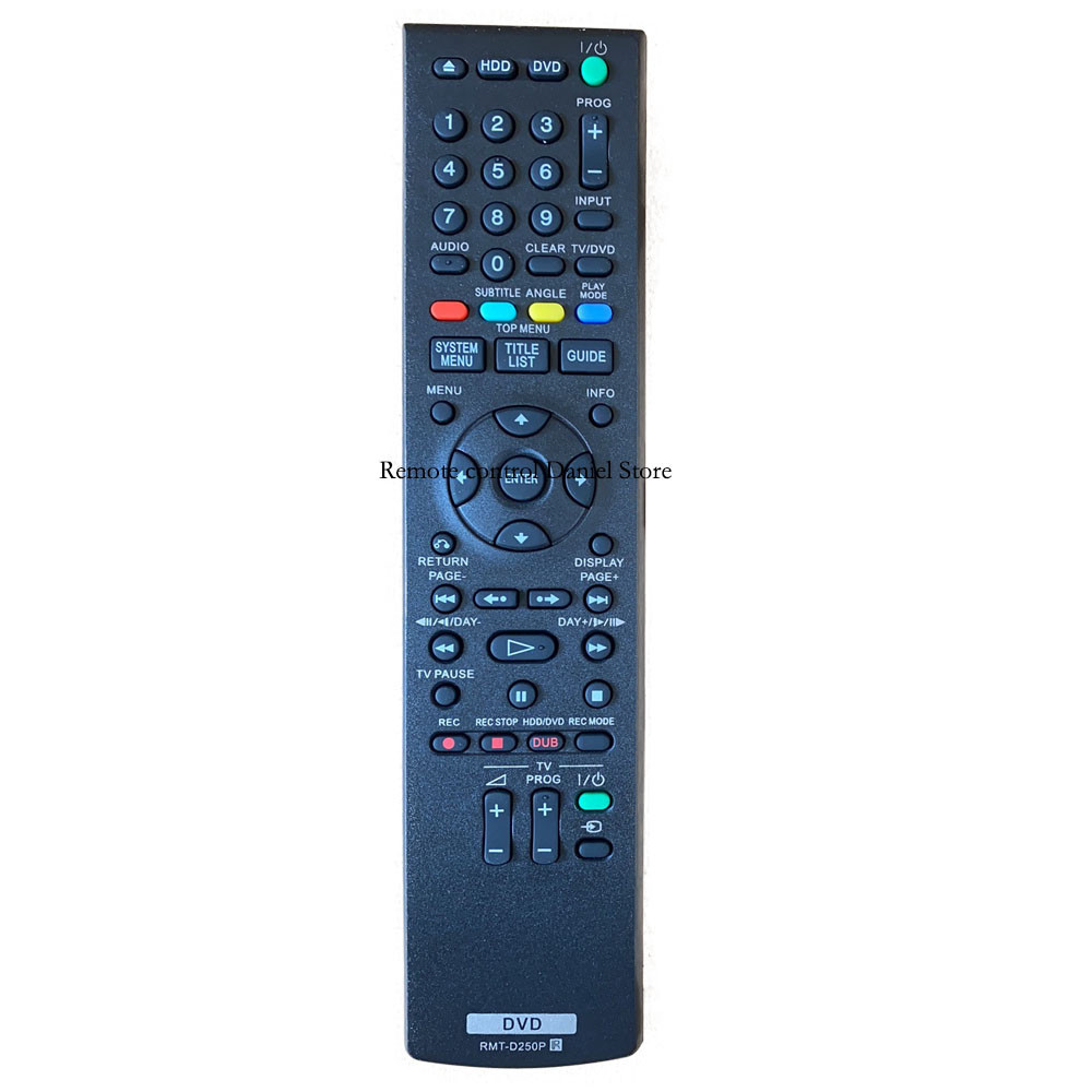 ใหม ่ RMT-D250P RMT-D249P สําหรับ Sony DVD รีโมทคอนโทรล RDR-DC205 RDR ...