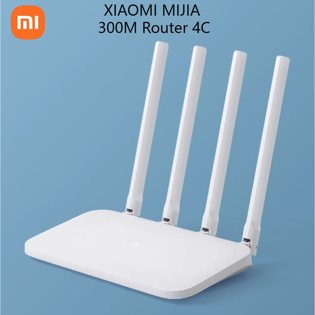 Xiaomi MIJIA Router 4C 300M อัตราไร้สายสมาร์ทในครัวเรือน Router ปลอดภัย ...