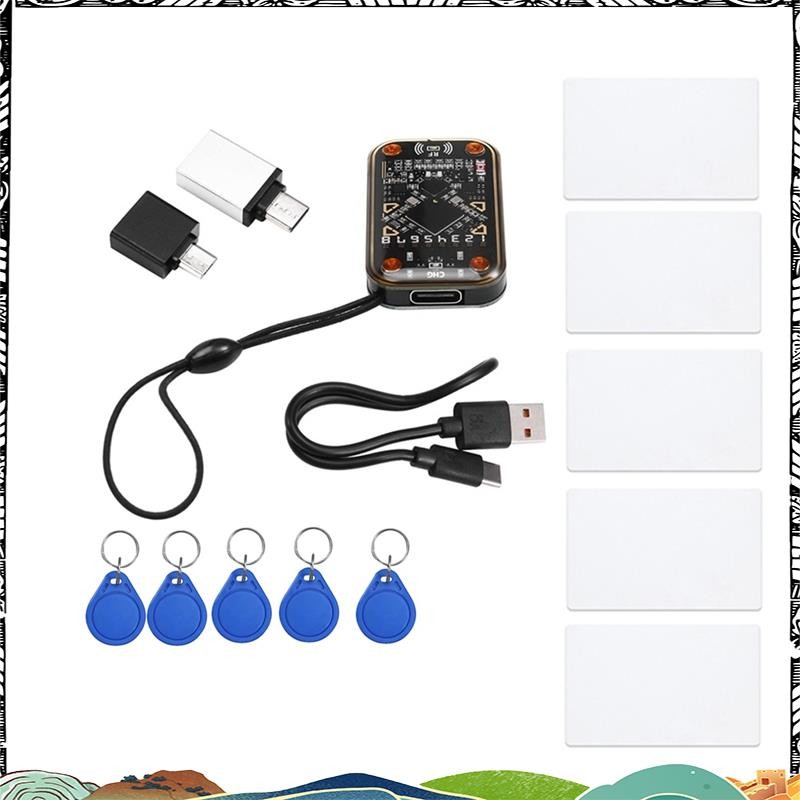 Super RFID SmartChip Reader + 5XUID Card & พวงกุญแจ Smartcard Emulator ...