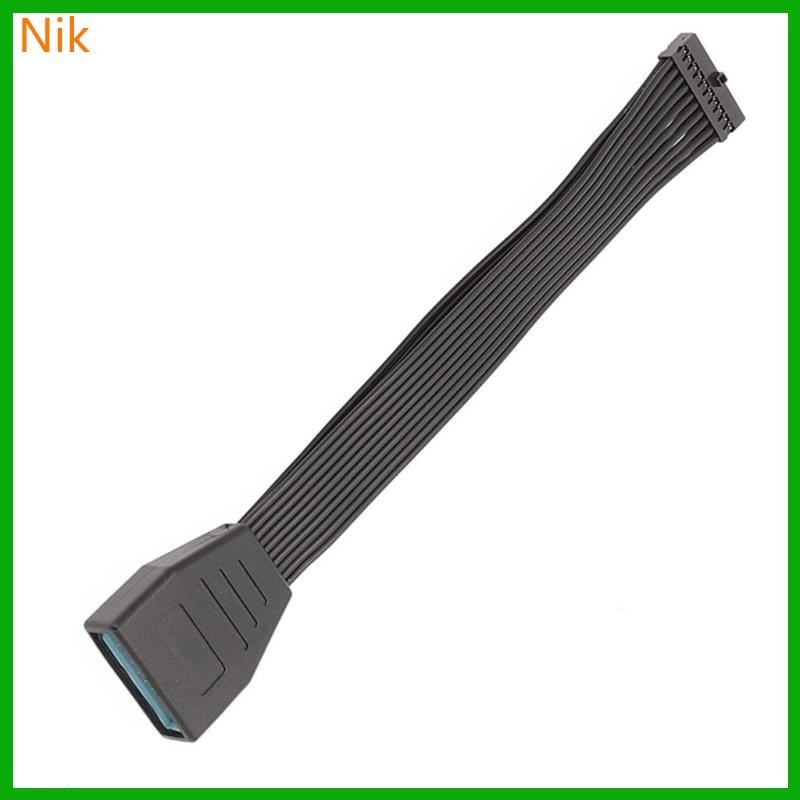 Nik สายเคเบิลต่อขยาย USB 3 0 19 20 Pin | Shopee Thailand