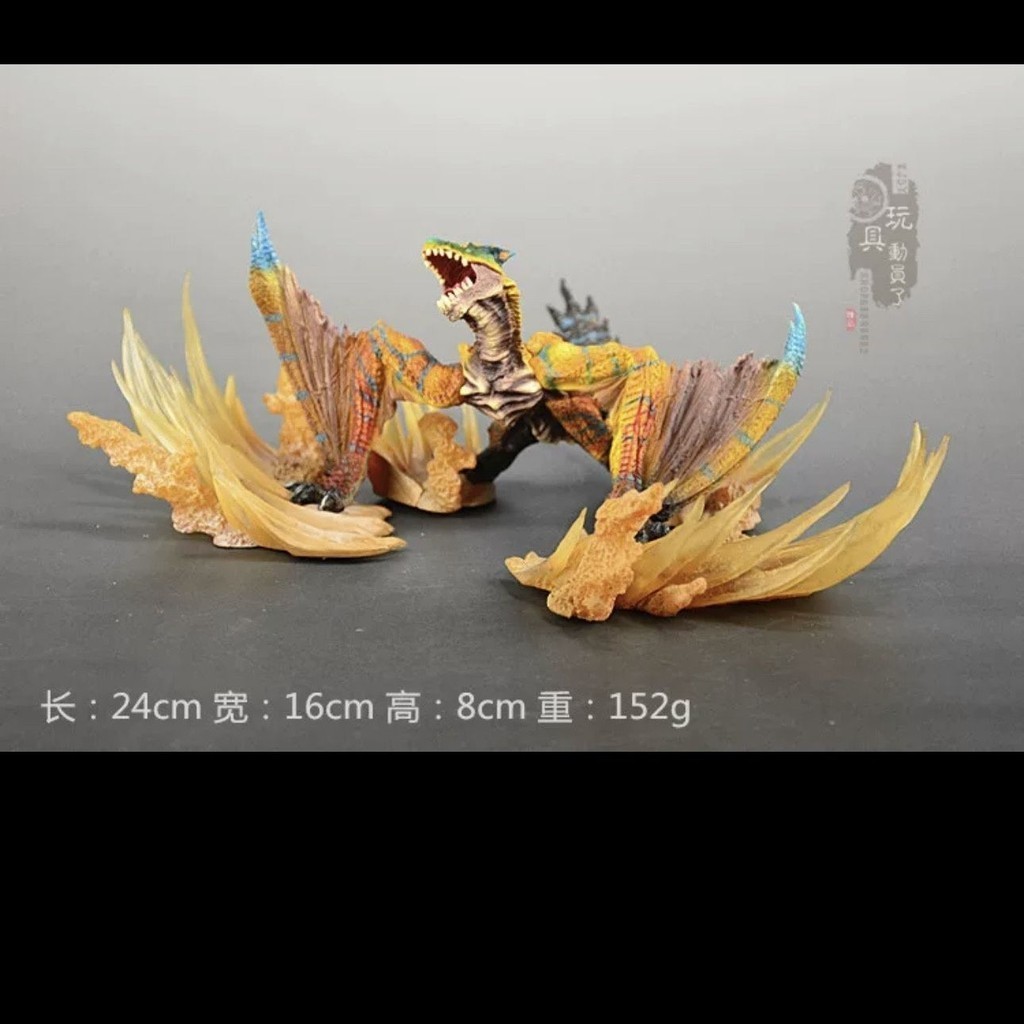 ของแท ้ Monster Hunter CAPCOM Dragon Roaring Dragon Figure Flying Fire ...