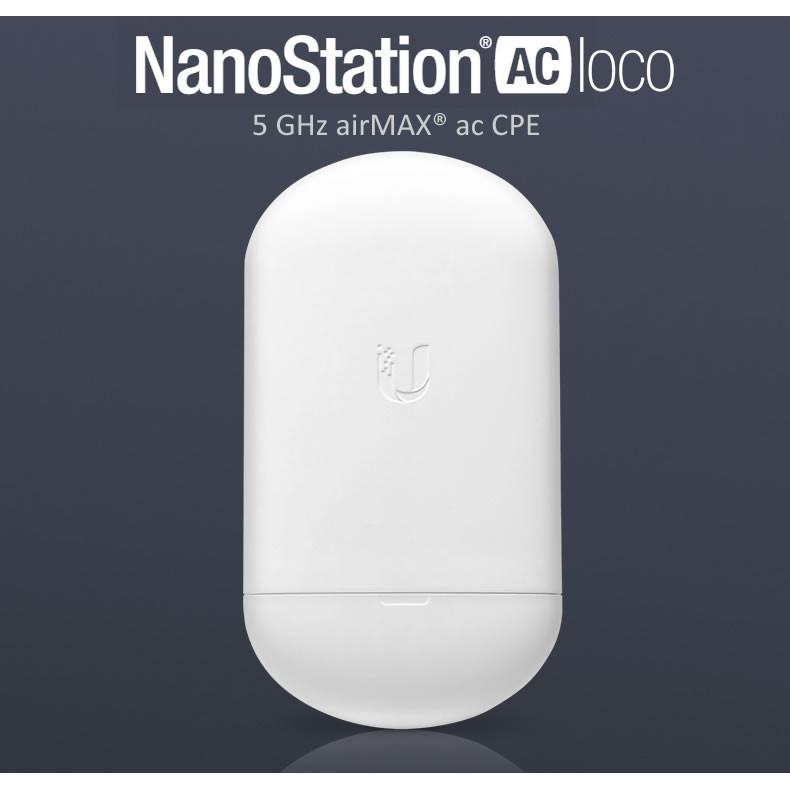 [ คลังสินค ้ าพร ้ อม ] ubiquiti NS-5ACL Loco5AC 5G Wireless Net Bridge ...