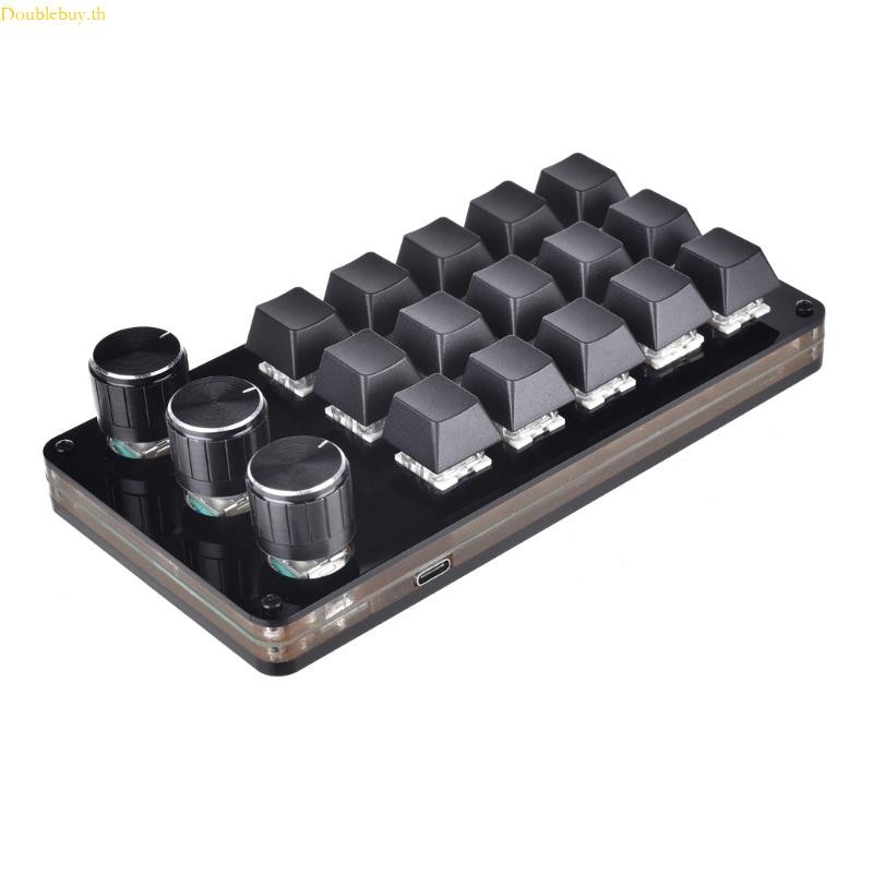 Doublebuy 15 Key Macro Programmable Keyboard Mini Mechanical Gaming ...