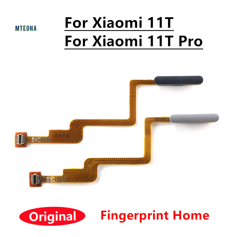 สําหรับ Xiaomi 11T Mi 11T Pro เซ็นเซอร์ลายนิ้วมือ Home Return Key ปุ่ม ...
