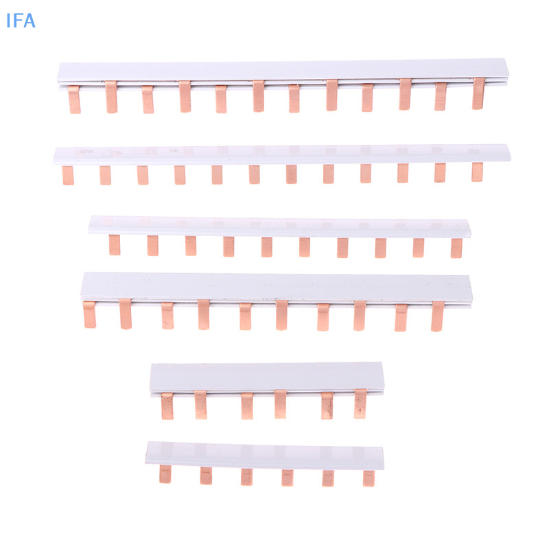 IFA 1/2p Pin ประเภท Busbar ทองแดงบาร์ Terminal Block สําหรับ MCB DZ47 ...