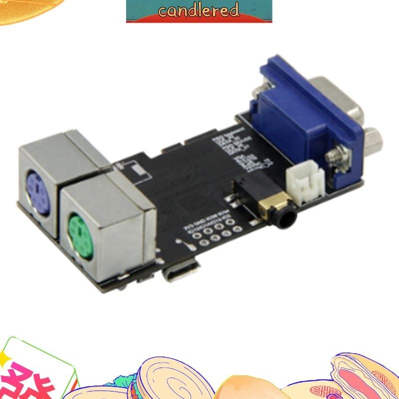 Fabgl VGA32 VGA ESP32 PSRAM โมดูลควบคุม V1.4 PS/2 เมาส์ คีย์บอร์ด ...