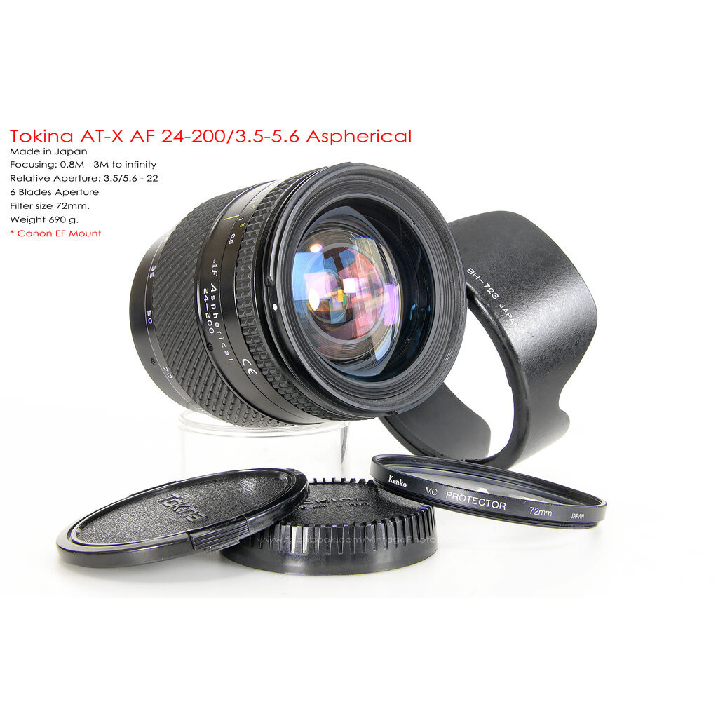 Tokina AT-X AF 24-200/3.5-5.6 Aspherical[IF] *Canon EF Mount