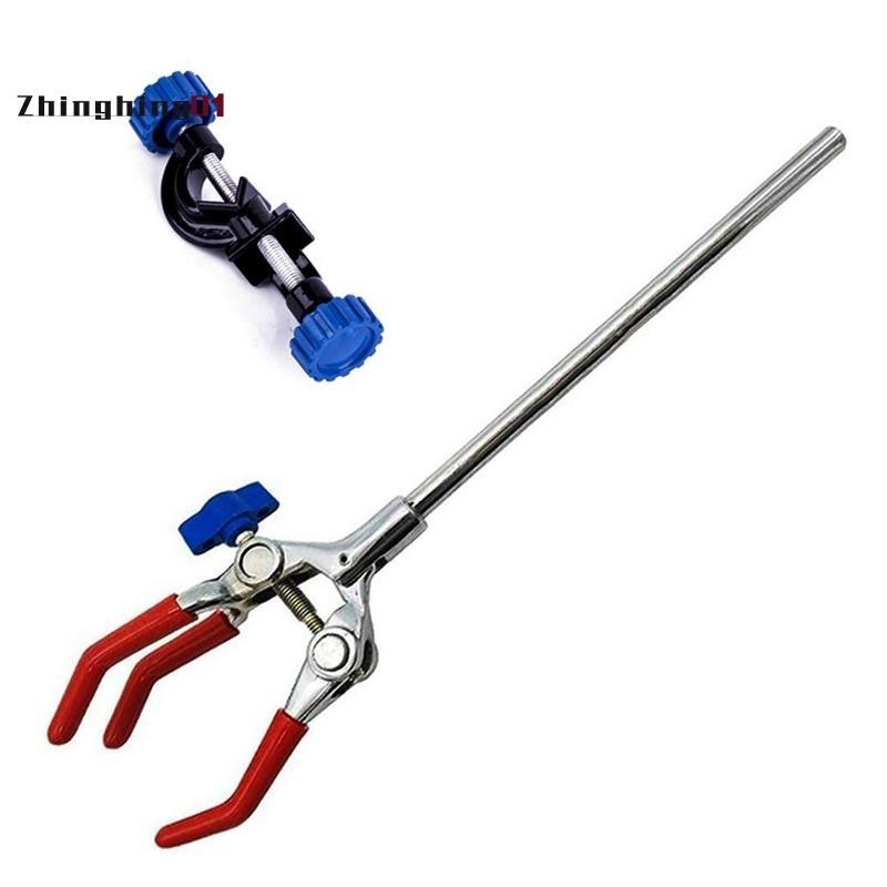 【Zhinghing01 】Lab Clamp 3 Finger Adjust Jaw with Scientific Extension ...