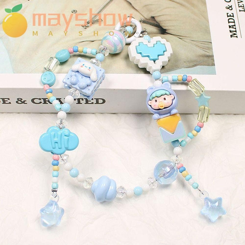 Mayshow Phone Charm Rope, POP Mart Sanrio Labubu สายโทรศัพท์มือถือ ...