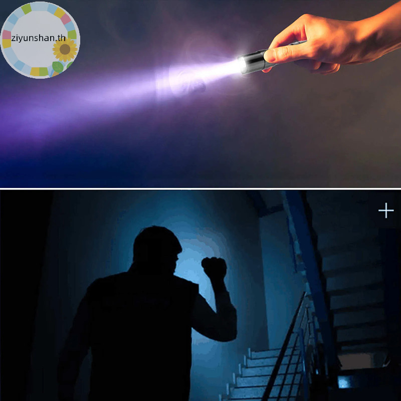 Ziyunshan Led Mini Strong Light ไฟฉาย 3W อลูมิเนียม Led ของขวัญ Strong ...