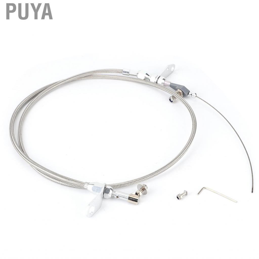Puya Car Auto Transmission Kickdown Cable Kit Stainless Kick Down