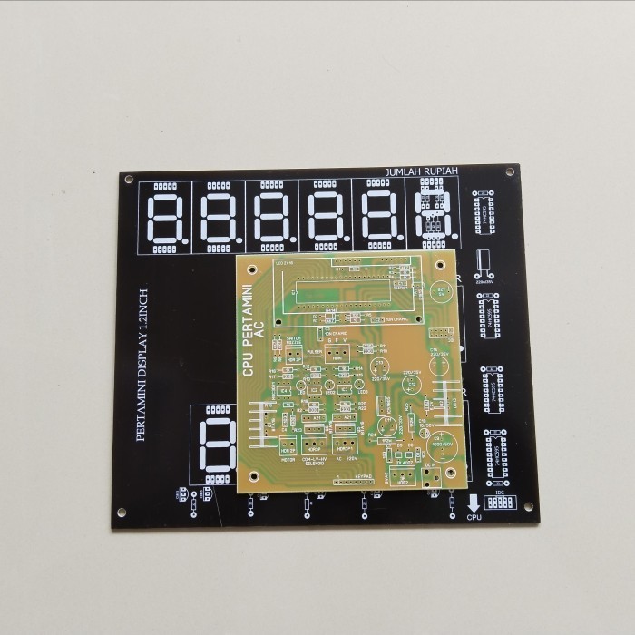 บอร์ด Pcb ชุด Pom Mini CPU AC Module+7-Segment Display คุณภาพทดสอบ ...