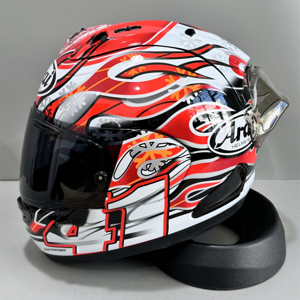 Arai RX7X Red Crane หมวกกันน็อคแบบเต็มหน้า Arai RX7X หมวกกันน็อคแบบเต็ม ...