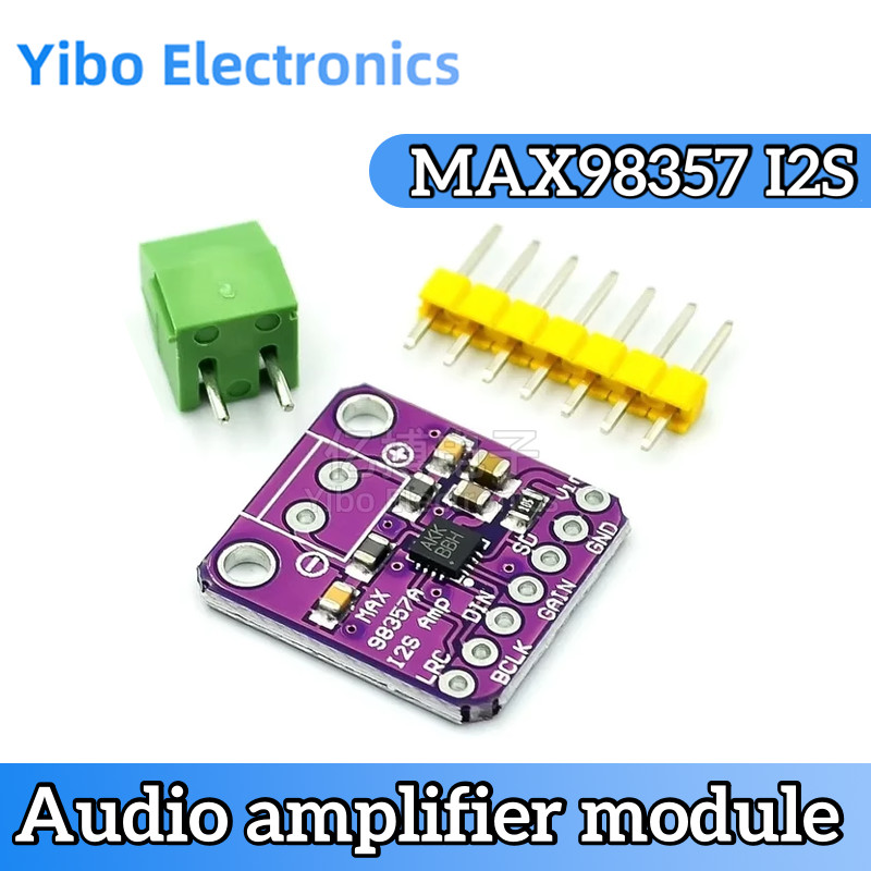 Max98357 I2S โมดูลเครื่องขยายเสียงไม่มีตัวกรอง Class D Amplification ...