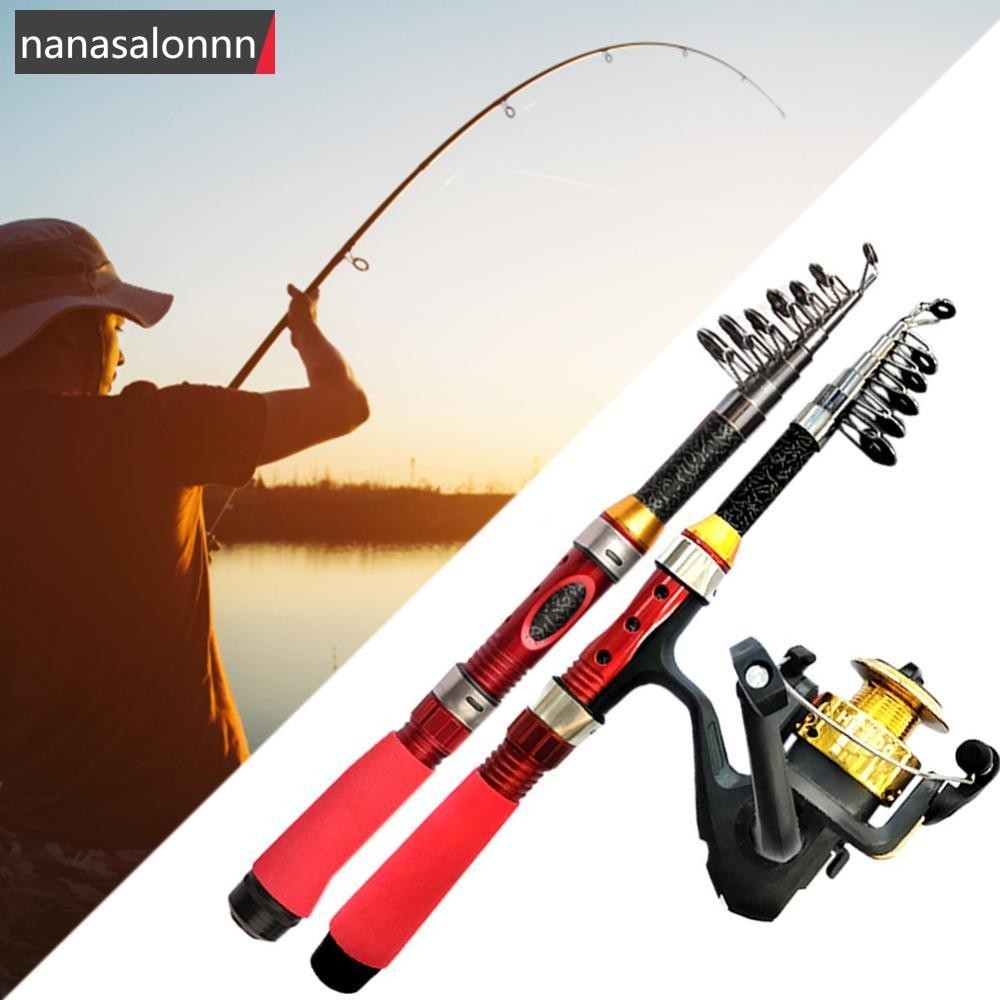 Nanasn| 1/1.2/1.5m แบบพกพา Retractable Fishing Rod Super สั้น ...