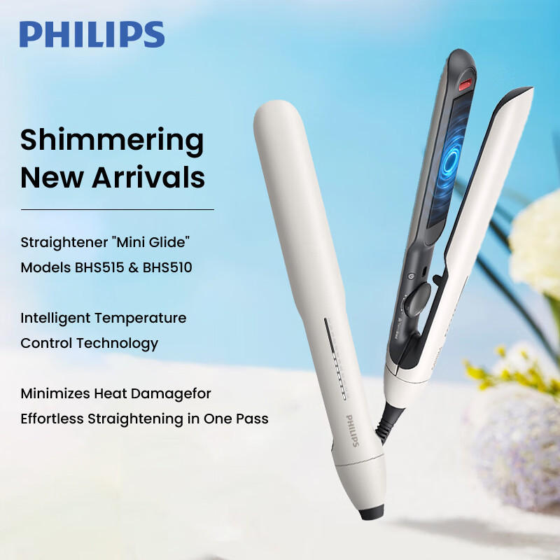 Philips Hair Curler และ Straightener Ceramic Ionic Fast Heat-Up Hair ...