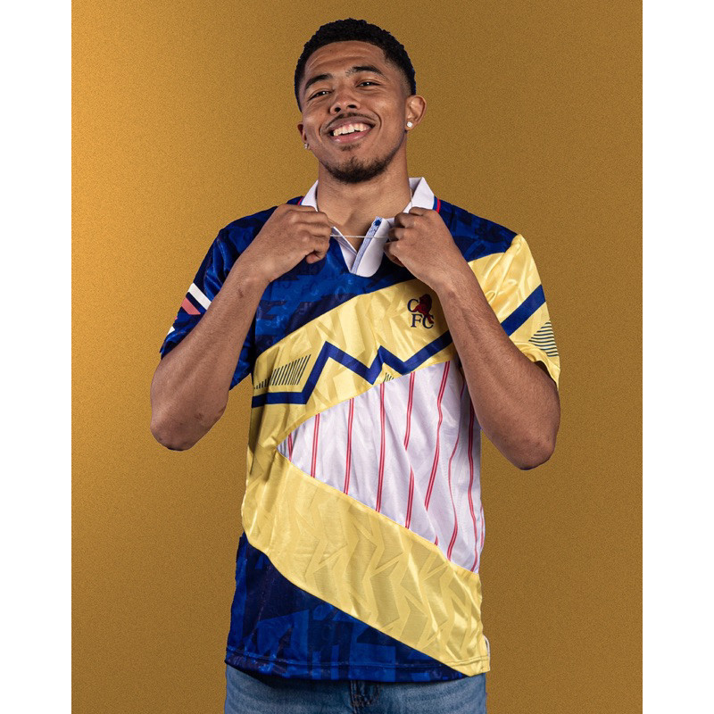 Chelsea Score Draw launch 90s Jersey เสื้อเชลซีย้อนยุค | Shopee Thailand