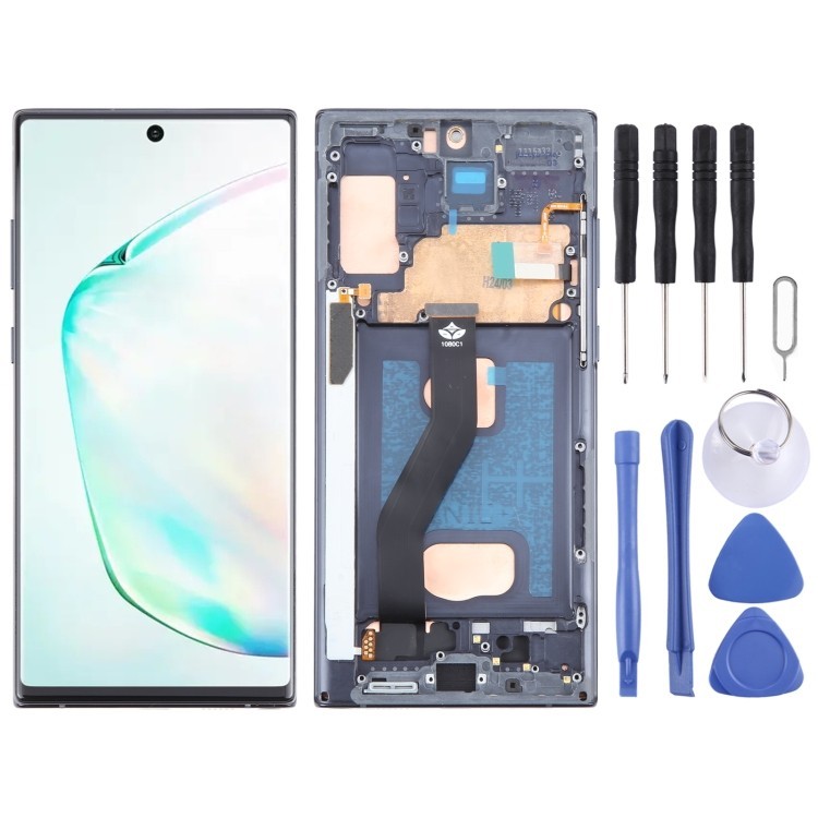 อะไหล่สําหรับ Samsung Galaxy Note10+ SM-N975F วัสดุ TFT หน้าจอ LCD ...