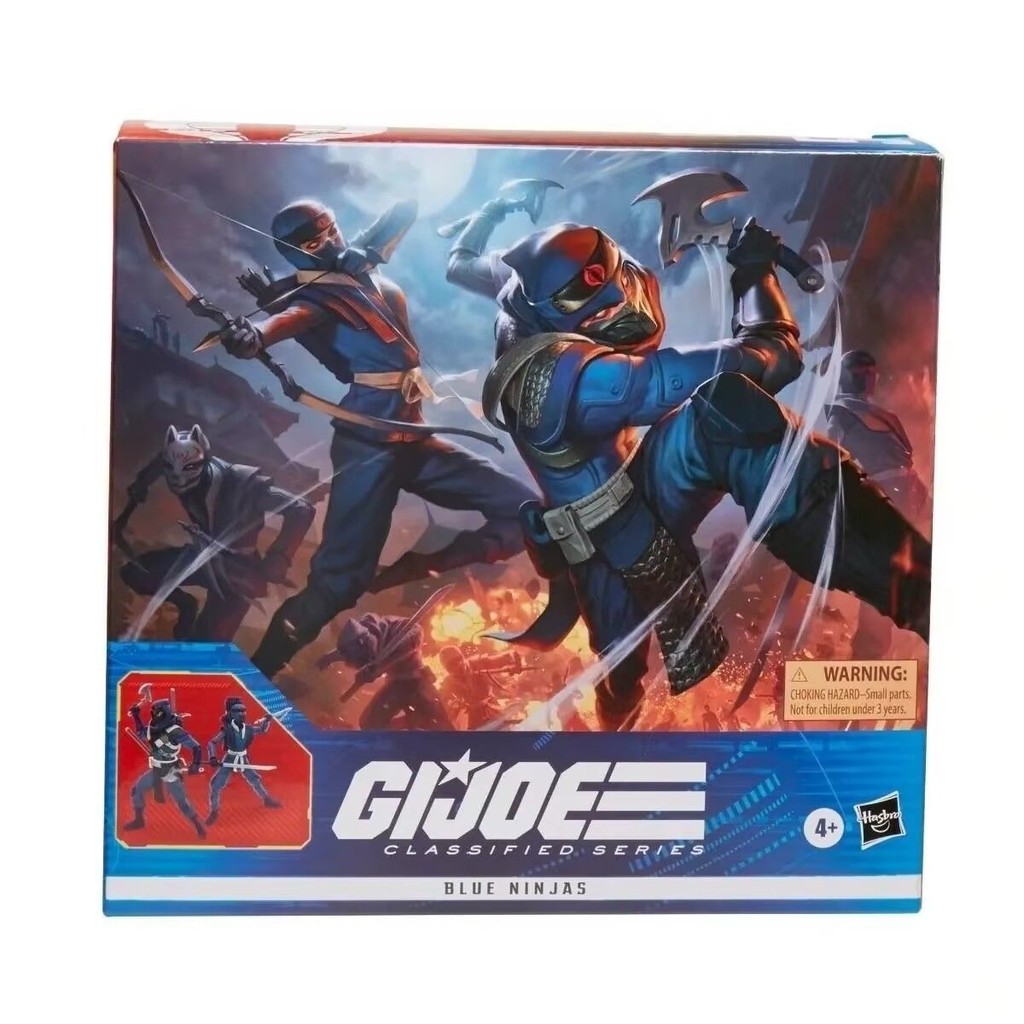 ของในสต็อก Hasbro GIJOE Special Forces 51 Snake Ninja Dual Set ฟิกเกอร์ ...