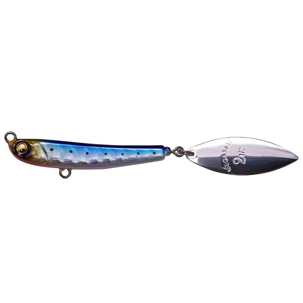 Megabass Metal Jig Makippa 50g - Iwashi - Leurre Coulant Pour Pêche En Mer - Neuf