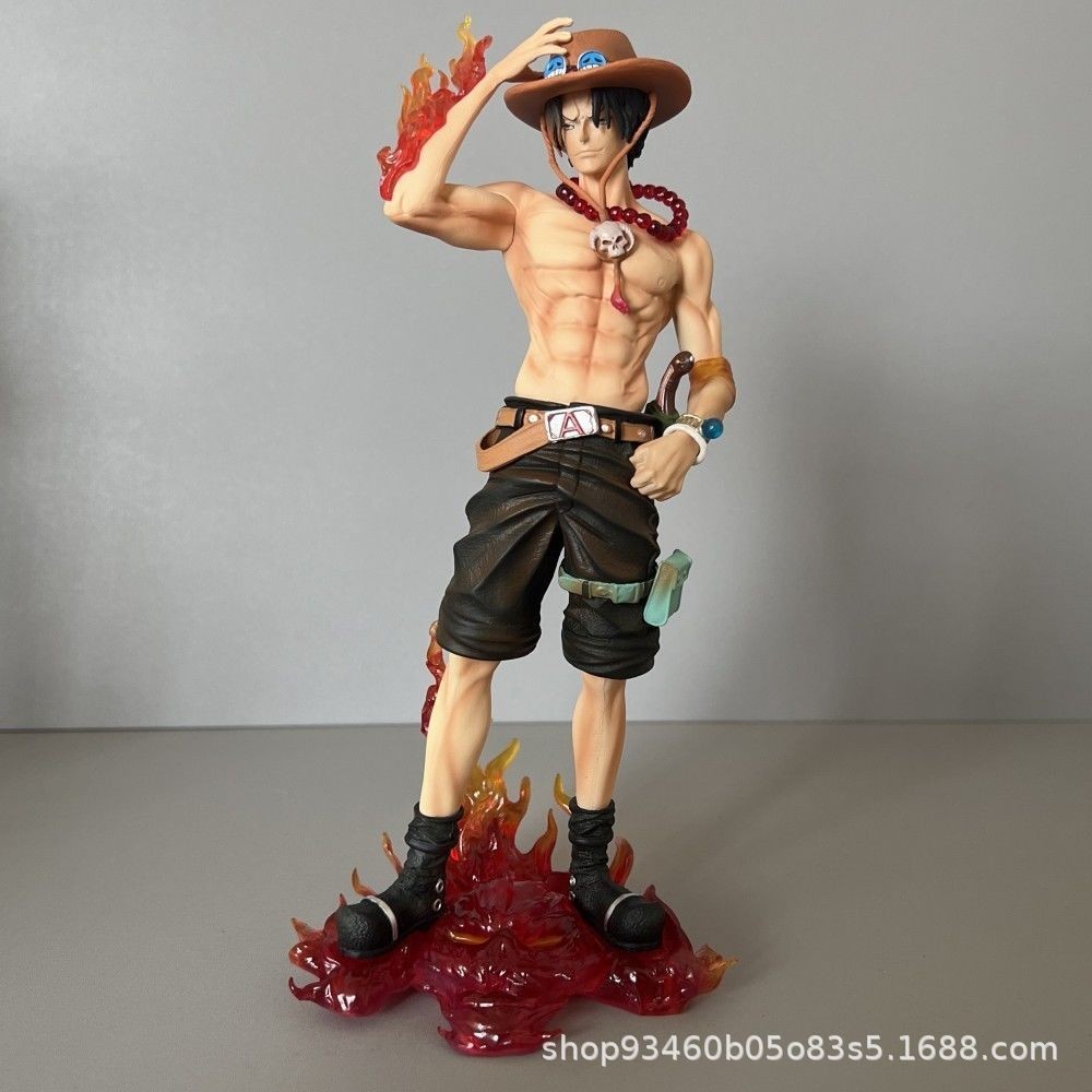 One Piece Fire Fist Ace Flame Model ตกแต่งของขวัญวันเกิดรูป | Shopee ...