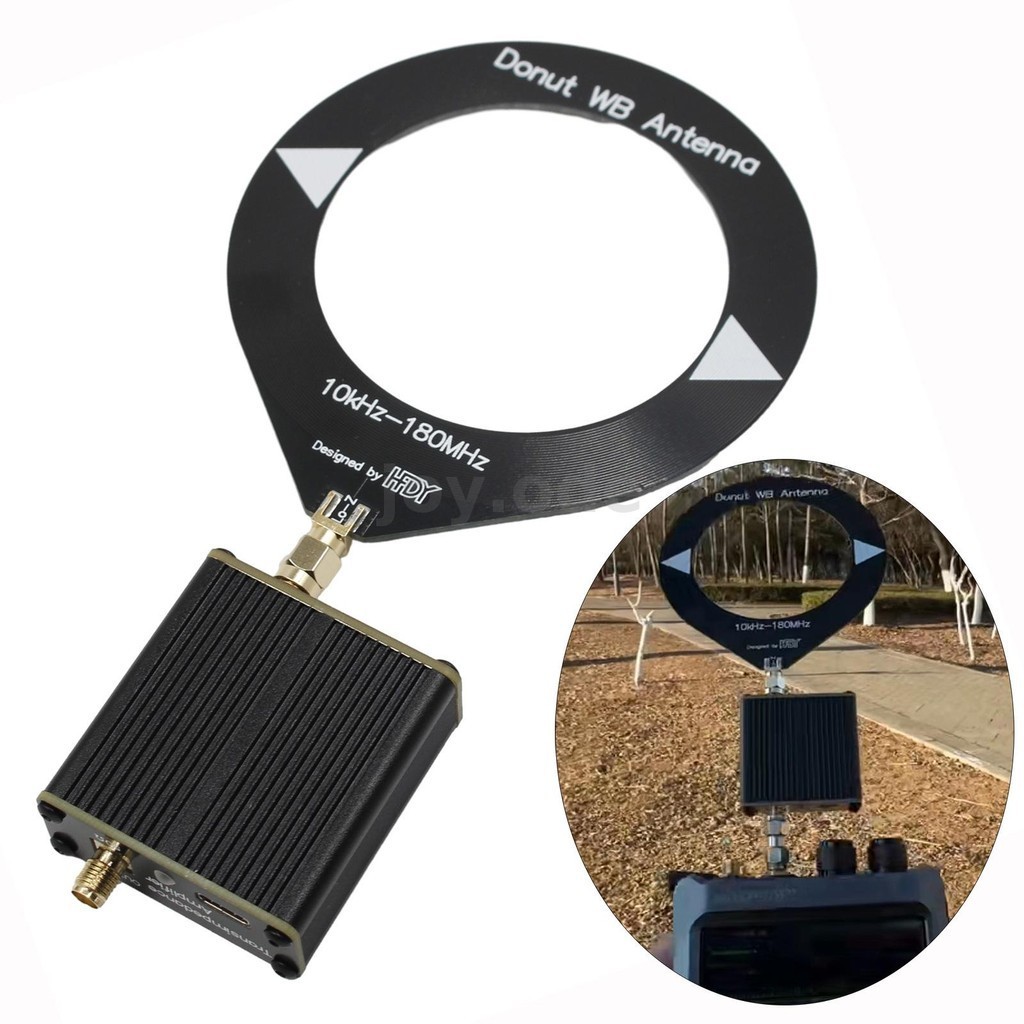 Donut Loop เสาอากาศบรอดแบนด์ช่วงความถี่ 10kHz-180MHz พร้อมตัวแปลงความ ...
