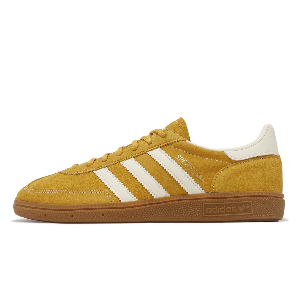 Adidas Casual Shoes Handball Spezial ผู้ชายผู้หญิงมัสตาร์ดยางสีเหลือง ...