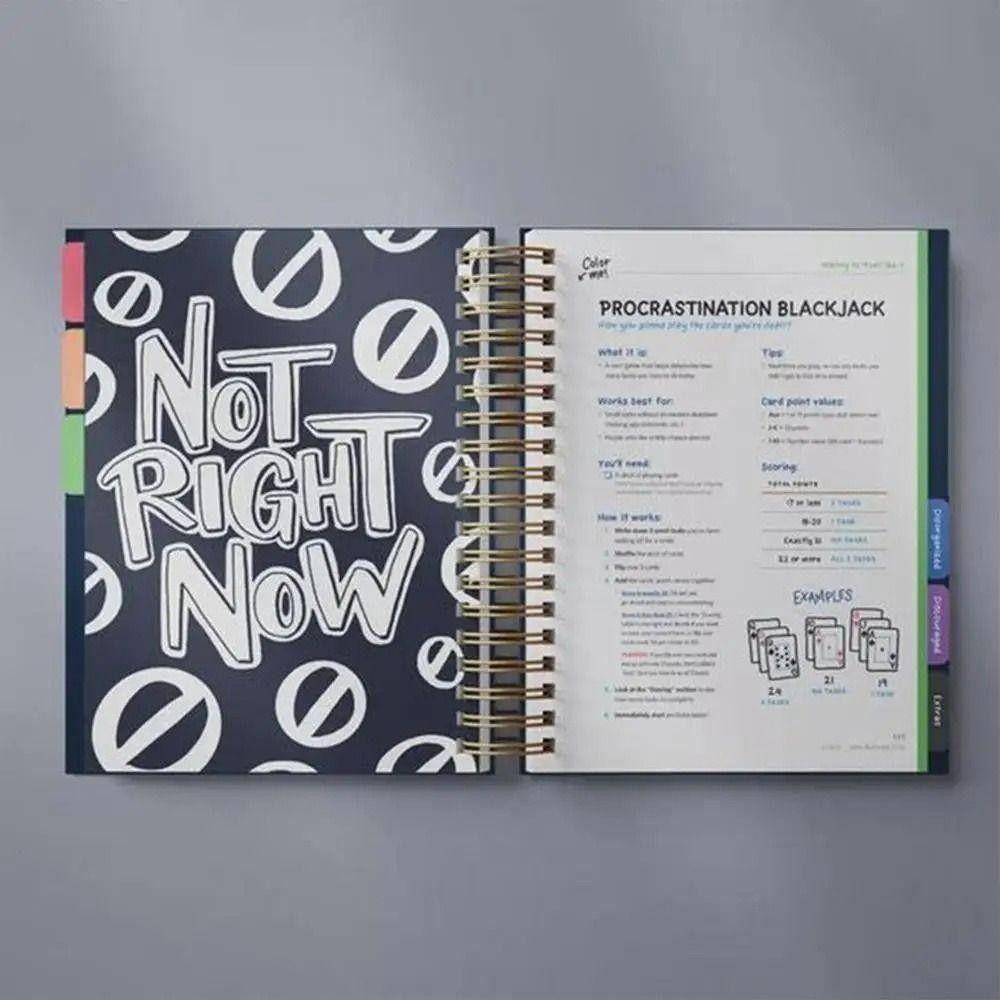 ZHUANKE ADHD Planner Notepad วิธีได้รับ Something Done เมื่อคุณอย่า ...