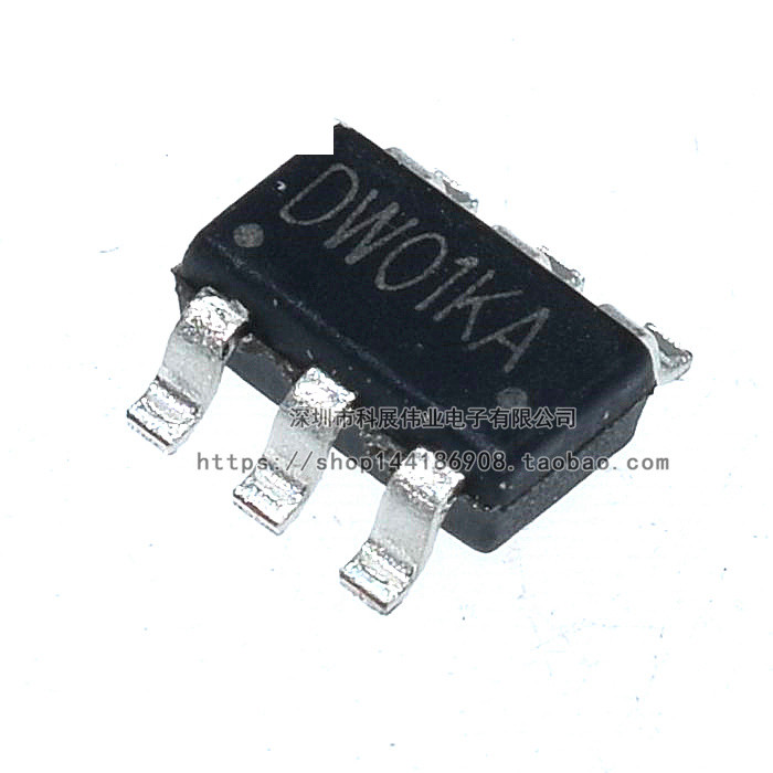 DW01 DW01D DW01A SOT23-6 Power Bank แบตเตอรี่ลิเธียมป้องกันชิป IC ...
