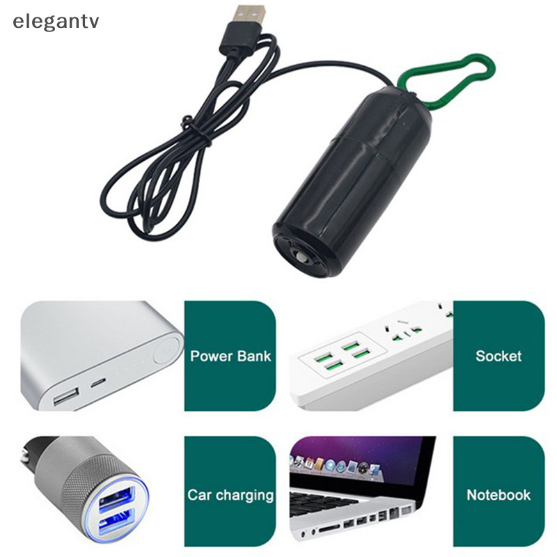 Egn แบบพกพามินิ USB Aquarium ปลาออกซิเจนปั๊มลมปิดเสียงประหยัดพลังงาน ...