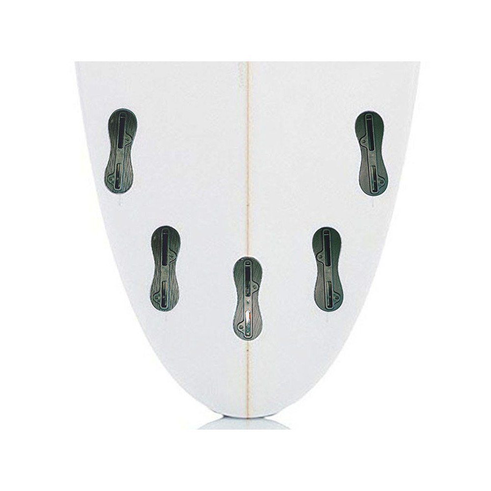 กระดานโต้คลื่นหางกล่อง BiLong FCS 2nd Generation Tail Rudder Groove Fin ...