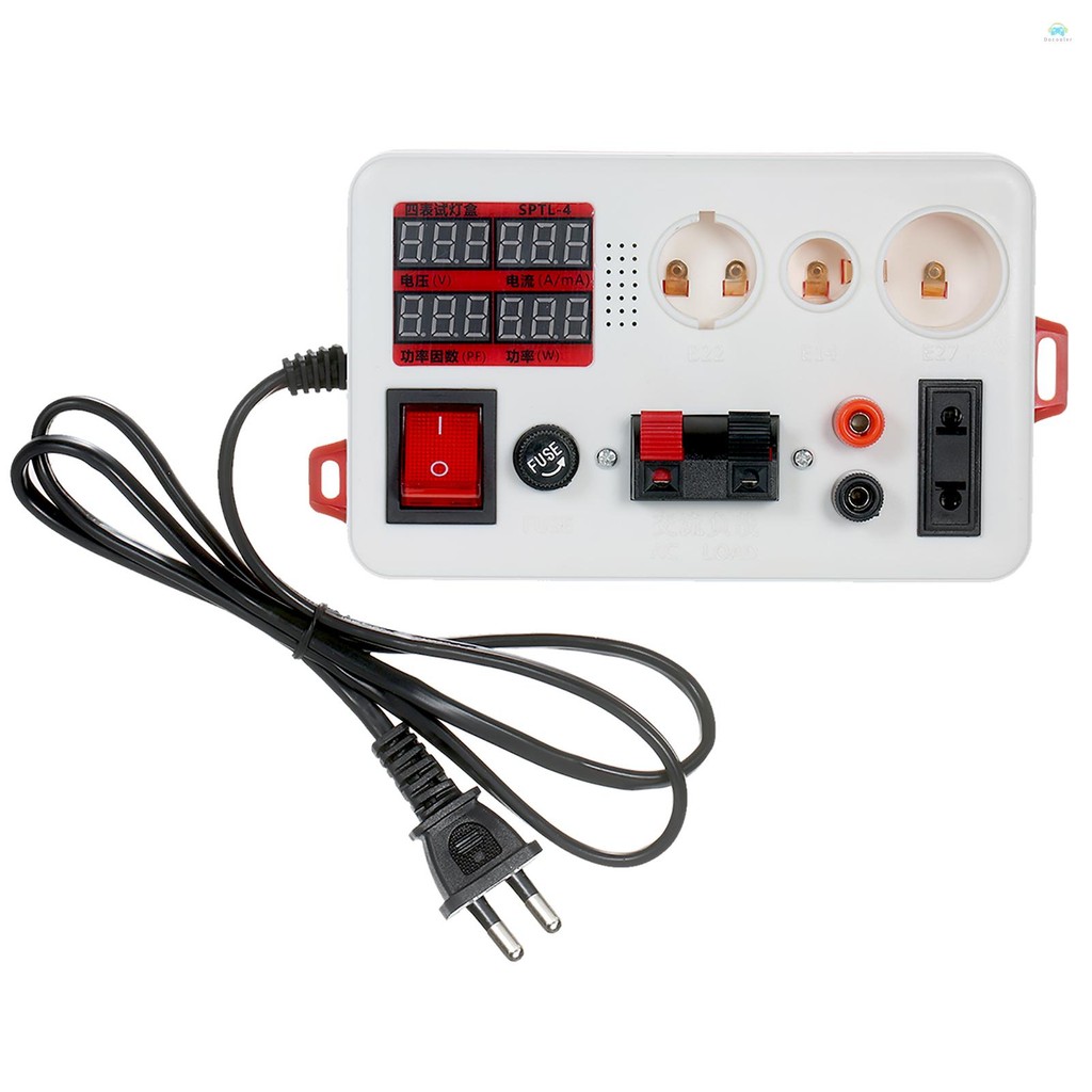 Yb1 Power TesterLED Power Tester Lamp Tester Box Test Clamp มิเตอร์ ...