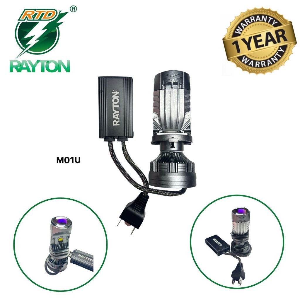 RTD Rayton Proji Lights / ไฟหน้า / ไฟหน้ารถจักรยานยนต์ LED M01U-A และ ...