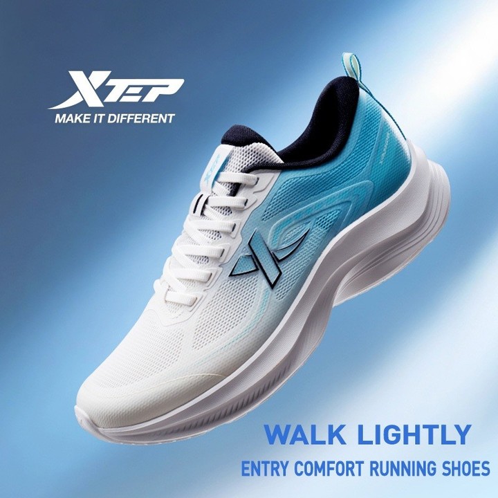 XTEP Easy Run รองเท้าวิ่งพื้นนุ่มน้ำหนักเบามาก รองเท้าผ้าใบลุยงานและออกกำลังกาย — รองเท้ากีฬา แบรนด์ Xtep ของแท้ 100% เช็คราคาจาก Shopee Lazada thumbnail 5