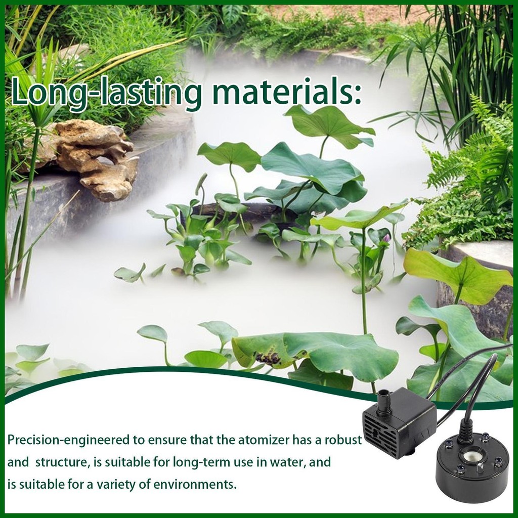 Usb Mist Maker Fogger Pond Mister Atomizer Fogger Mist Fogger อัลตราโซน ...