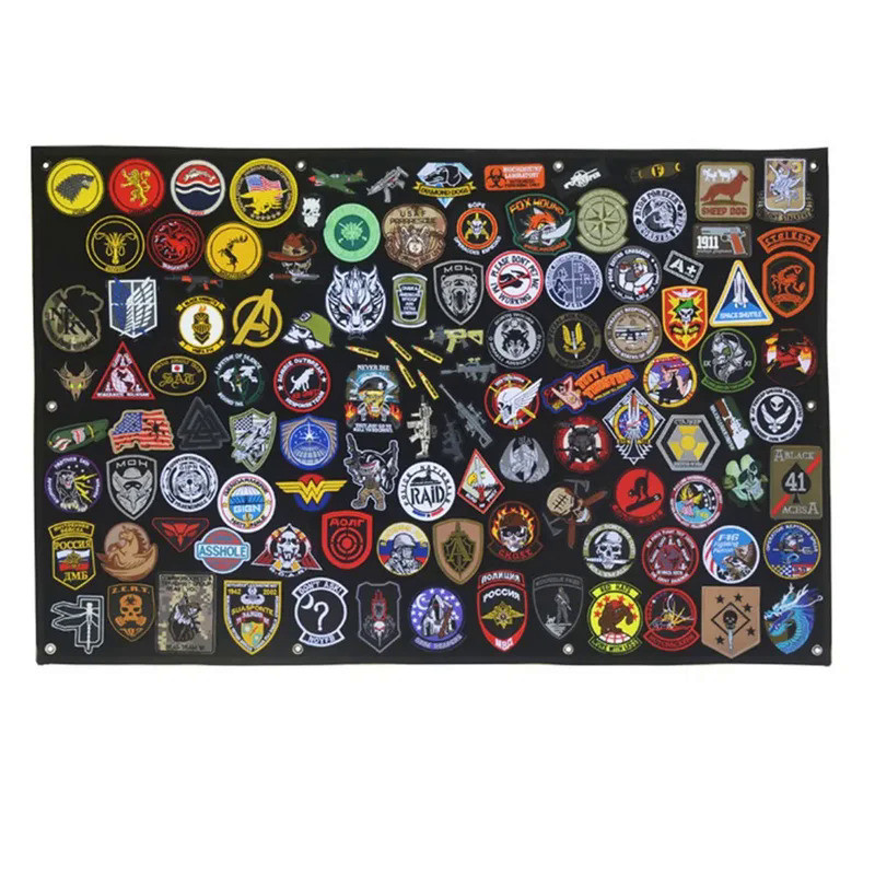 Military Patches Storage Display Board Collection Armband Finishing ...