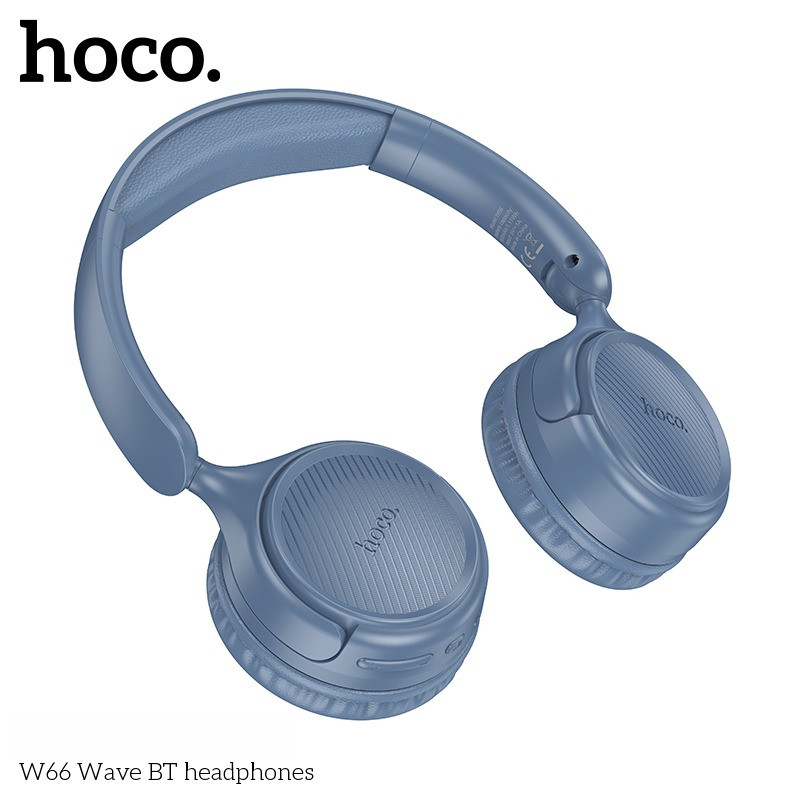 HOCO W66 หูฟังบลูทูธครอบหู กันน้ำ IPX4 รองรับ Aux 3.5mm แบตอึด 32 ชม. ...