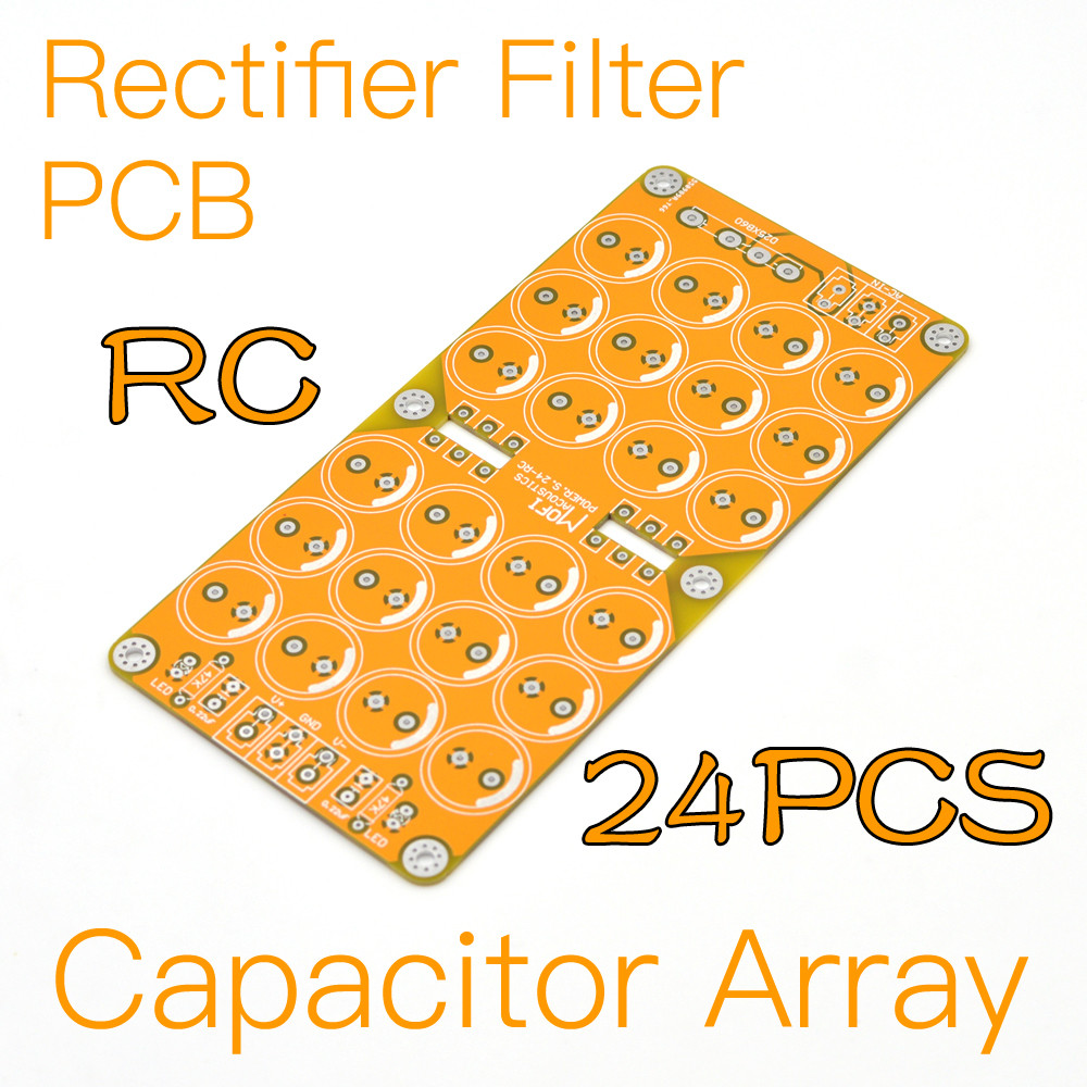MOFI POWER.S-24-RC Rectifier Filter With Capacitor Array 24PCS CRC-PCB ...