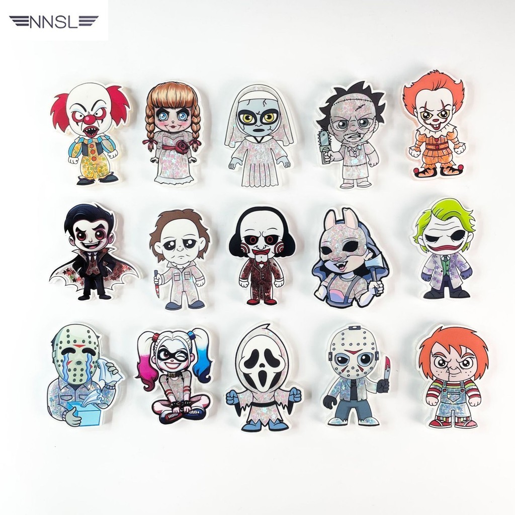 Nanasalonnn อะคริลิค quicksand patch DIY ฮาโลวีน series clown เข็มกลัด ...