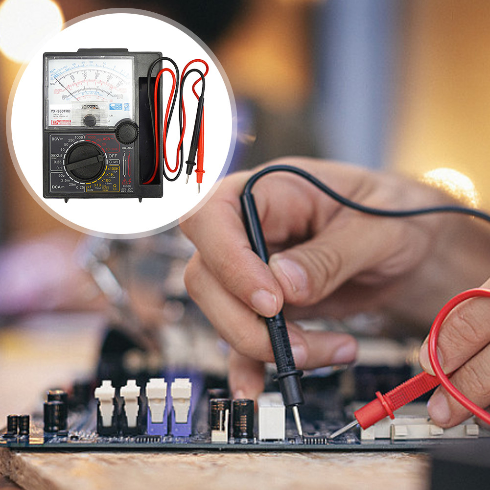 Analog Multitester พร้อม Buzzer Test ปากกา Analog Multimeter Tester 