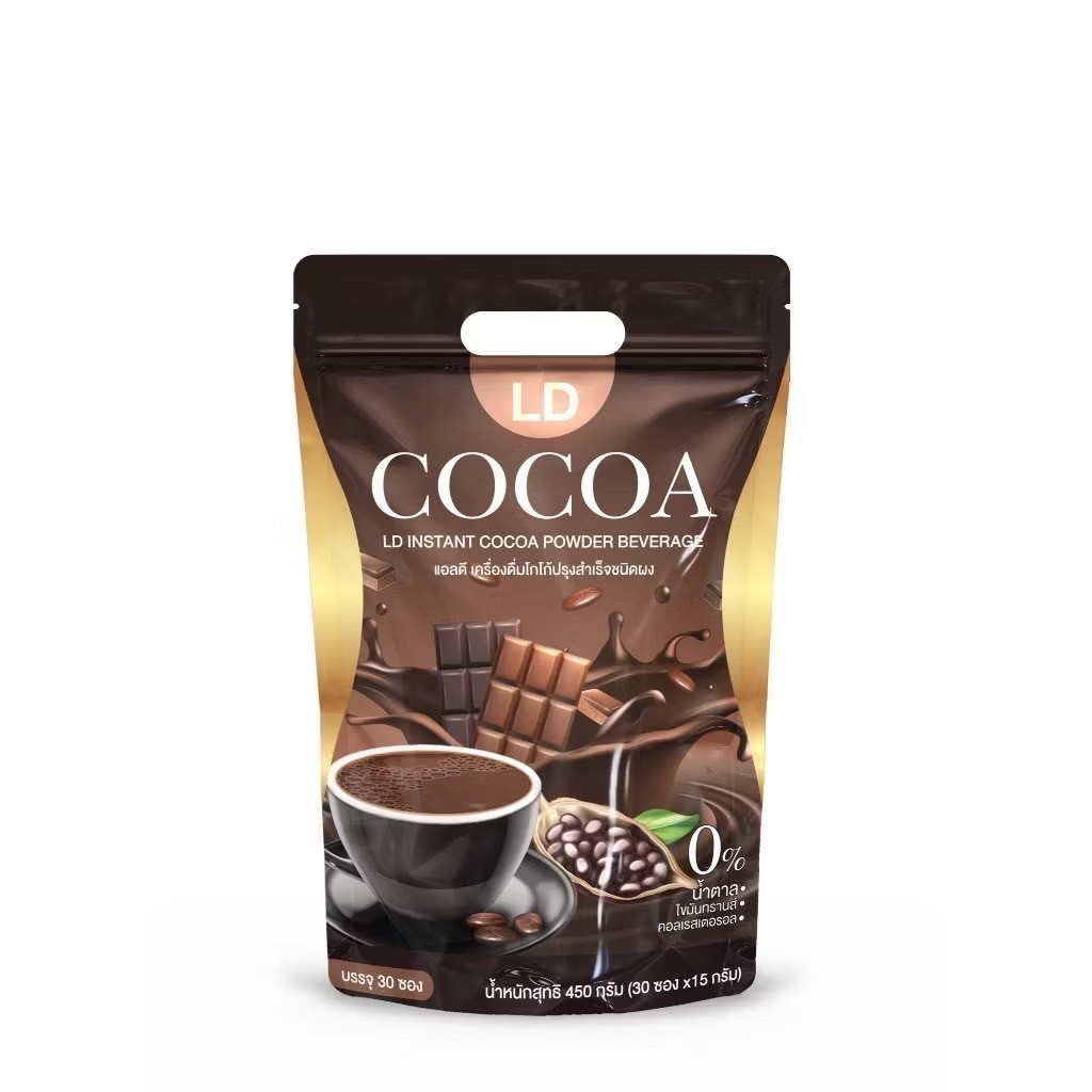 โกโก้แอลดี พลัส LD cocoa / กาแฟ Coffee.LD โกโก้แม่ตั๊ก โกโก้แอลดี ถุงละ ...
