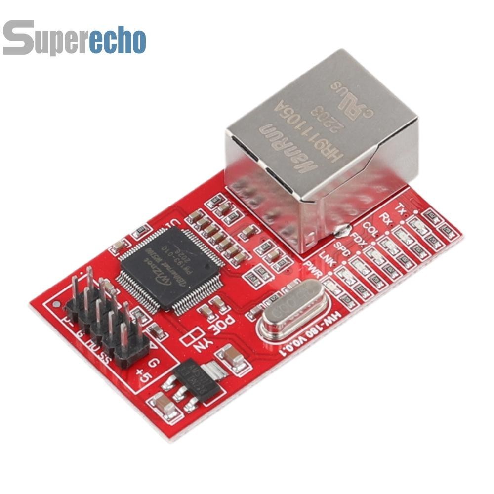 W5100 TOP Mini LAN Ethernet Shield Network Module 3.3V อินเทอร์เฟซ SPI ...