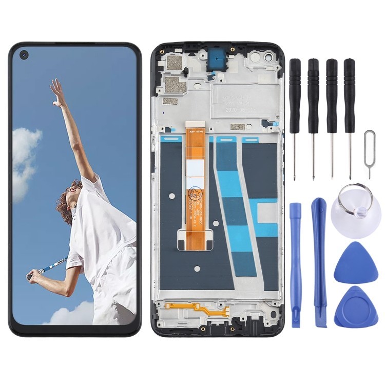 22742 - DISPLAY LCD PER OPPO A52 CPH2061 CPH2069 NERO (INCELL) - Compatibile