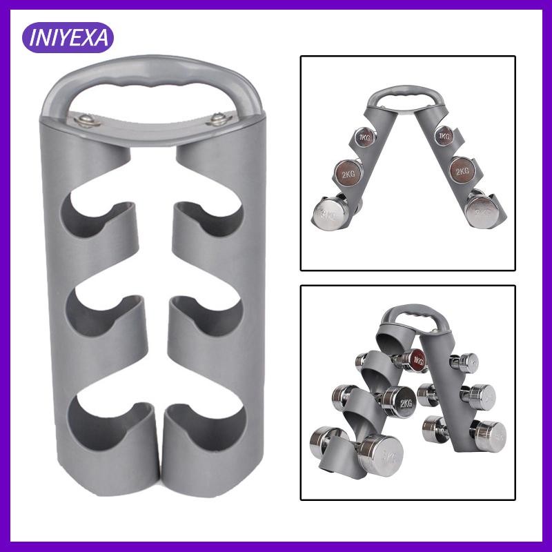 York Barbell Mini Dumbbell Stand OUKENS Dumbbell Bracket Mat, 1 Pair ...