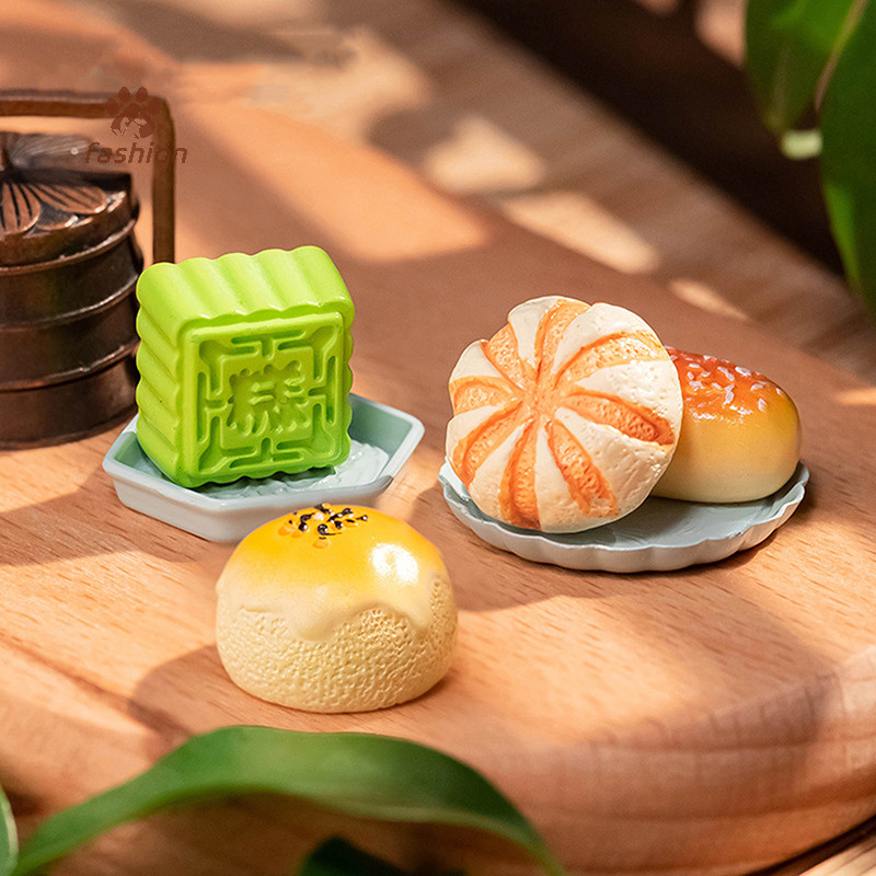 [แฟชั่น] Micro-landscape จําลองอาหารเล่น Mung Bean เค้กพุทราเค้ก ...