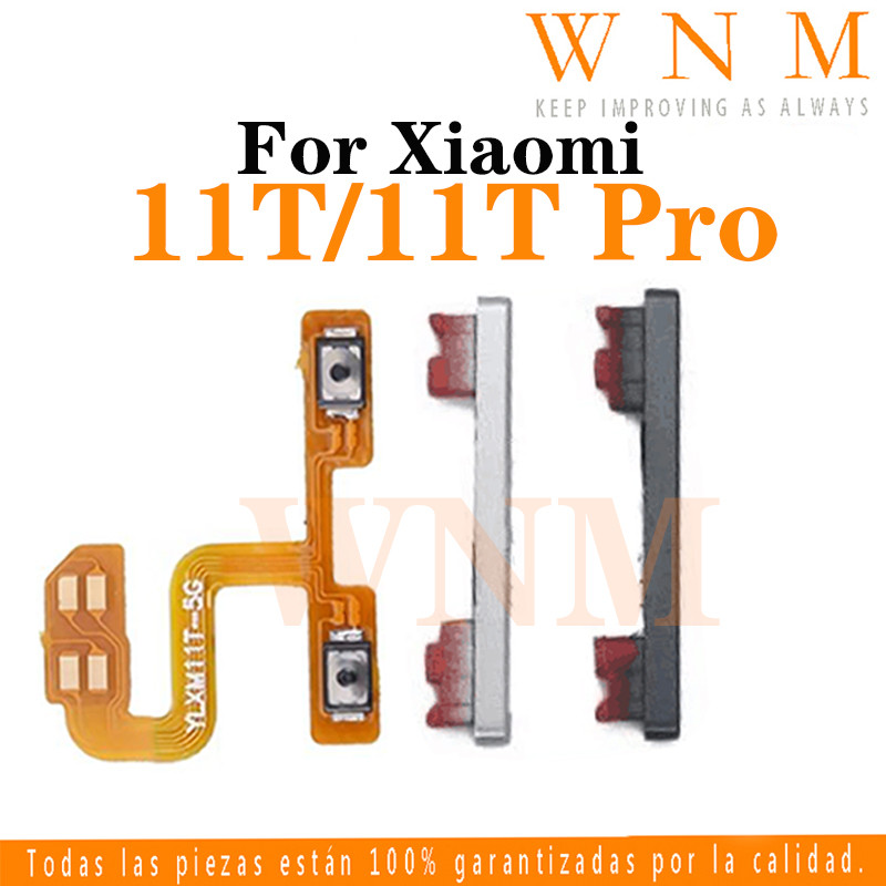 สําหรับ Xiaomi Mi 11T 11T Pro 5G ปุ่ม flex บน/ปิดปุ่มสวิทช์ด้านข้าง Key ...
