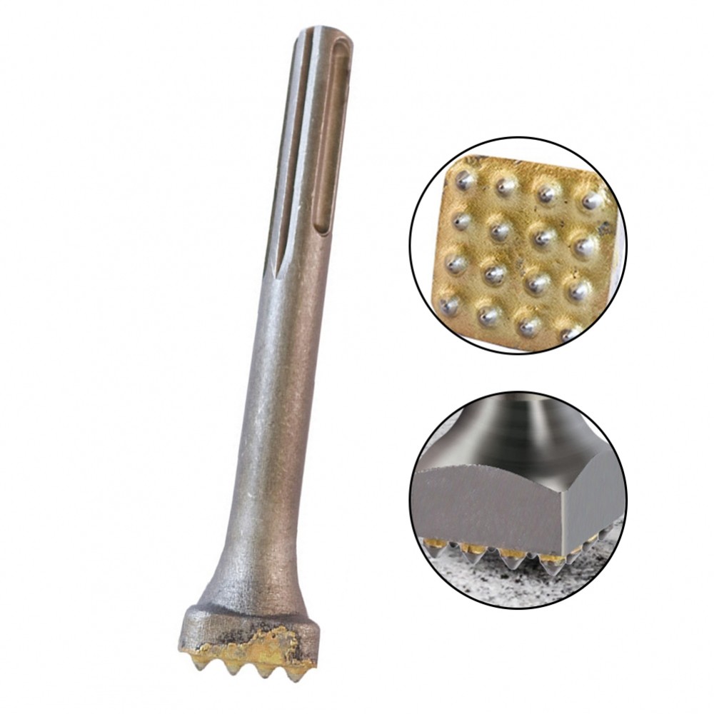 SDS MAX Hammer Chisel Five Pits Handle ประสิทธิภาพสูงแบบพกพาสีเงิน ...